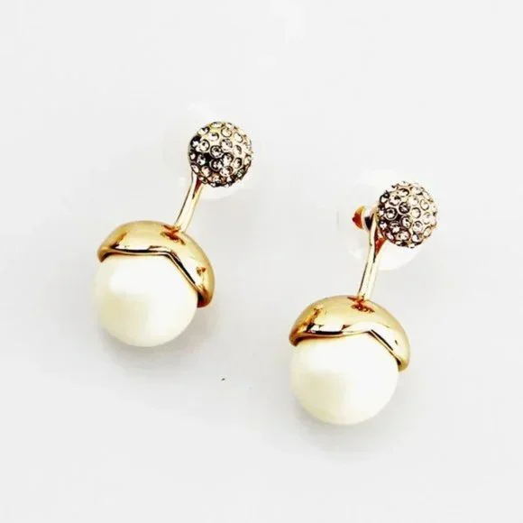 Kate Spade Golden Acorn Stud Earrings (NWOT) - Picture 3 of 3